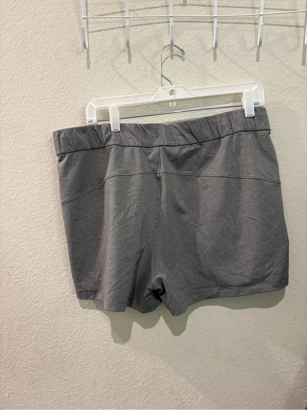 lululemon athletica Women's Heather Gray Athletic Drawstring Shorts